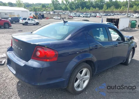 2013 Dodge Avenger Se from USA, damaged, VIN 1C3CDZAB5DN681209